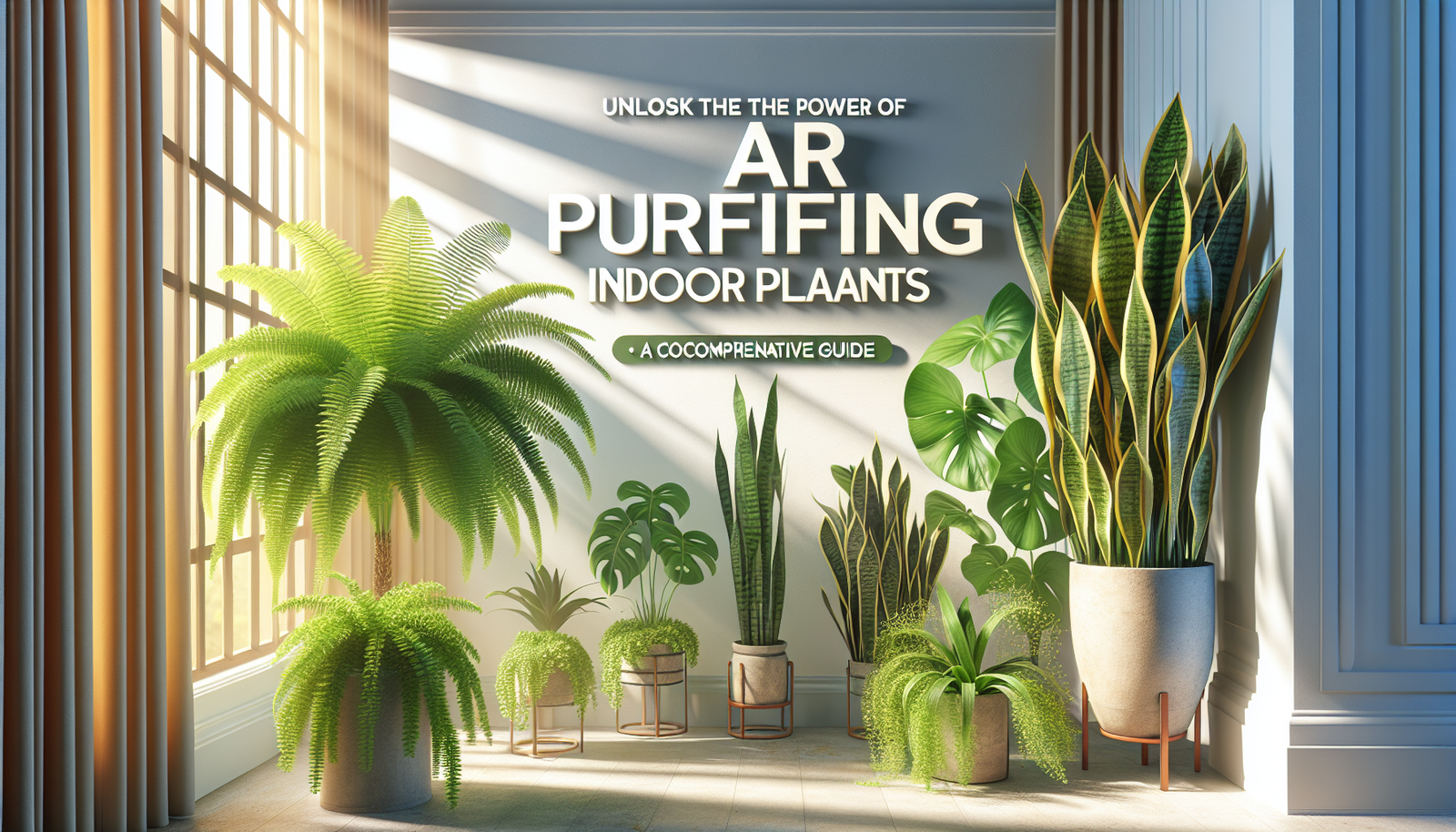Unlock the Power of Air Purifying Indoor Plants: A Comprehensive Guide
